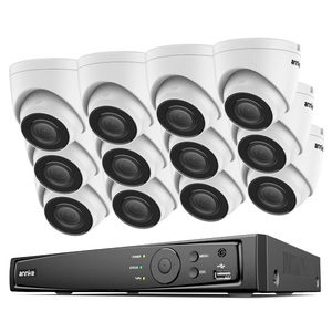 Système de caméra de sécurité CCTV ANNKE 16 canaux 12 pièces 3K 5MP AI Microphone EXIR 30m IR IP67 Système de caméras tourelles - Product Image 1