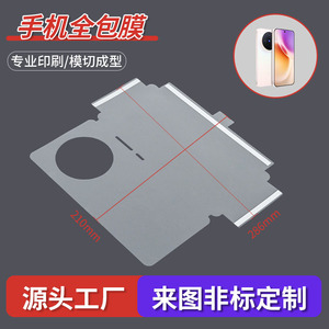 Protector de Pantalla para Teléfono Móvil Personalizado de BOPP Esmerilado con Cobertura Total, 286x210mm, Adhesivo Translúcido de 0.05-0.075mm - Product Image 5