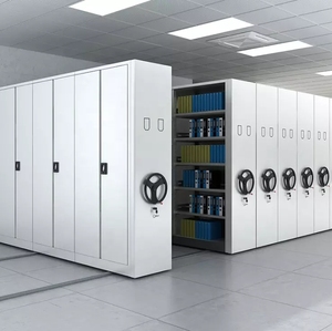 Máy nén di động lưu trữ lưu trữ Tủ hồ sơ di động kệ tủ dày đặc giá kệ di động hệ thống kệ cho văn phòng - Product Image 1