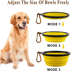 Marche randonnée Camping en plein air chiot animaux de compagnie boisson de qualité alimentaire voyage gratuit chiens animaux de compagnie tasse à boire bol pour chien ensemble bouteille <span class=keywords><strong>d</strong></span>'<span class=keywords><strong>eau</strong></span> pour chien - Product Image 4