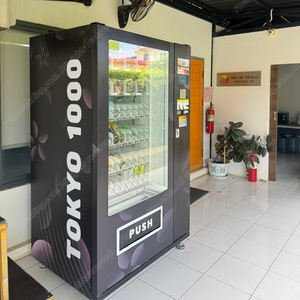 Công suất cao 7 "màn hình tương tác ngoài trời kết hợp máy bán hàng tự động cho đồ ăn nhẹ và thang máy hệ thống thanh toán tiền xu - Product Image 5