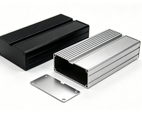 Boîtier de projet électronique en aluminium, boîtier à corps divisé, boîtier électronique anodisé DIY, boîtier de projet en aluminium pour PCB, boîtier métallique