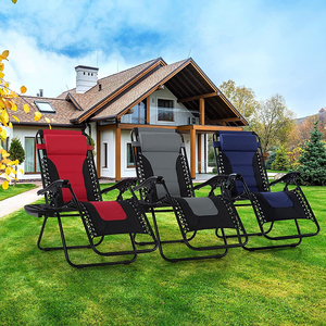 Trong nhà recliners có thể điều chỉnh ghế ngoài trời cắm trại bãi biển bãi cỏ gấp vải ngả Hồ bơi di động không trọng lực Ghế phòng chờ - Product Image 5