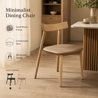 Chaise de salle à manger à lattes courbées, dossier ouvert aéré et pieds tournés, prix promotionnel pour salles d'événements, salles de banquet, restaurants et cafés
