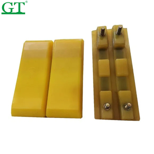 Plaquettes de chenilles en caoutchouc polyuréthane durables et résistantes à l'usure pour excavatrices, bulldozers et engins de construction - Product Image 2