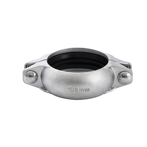 แคลมป์ยึดร่องแข็ง SS304ท่อสแตนเลสหรือ SS316L - Product Image 3