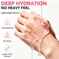 Sérum facial YECUCE PDRN au peptide rose, sans cruauté, végétalien, réparateur de peau, sérum à l'ADN de saumon avec acide hyaluronique