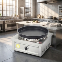 Machine à pain frit au gaz DanFuQi de qualité supérieure, avec cuve en fonte, nettoyage facile, réduction du bruit, pour équipement commercial