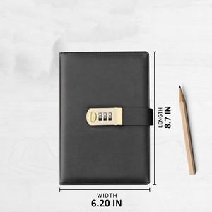 Sản Phẩm Độc Đáo Để Bán Trực Tuyến Tùy Chỉnh PU Máy Tính Xách Tay Không Thấm Nước Với Bút Hàng Tuần Kế Hoạch Cho Trẻ Em Nam Châm Mật Khẩu Nhật Ký Với Ổ Khóa - Product Image 1