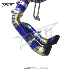 Tuyau d'échappement de course COC Performance pour <span class=keywords><strong>Audi</strong></span> <span class=keywords><strong>R8</strong></span> V10 5.2L 2017-2019 Système d'échappement en alliage de titane Contrôle de la soupape d'échappement - Product Image 4