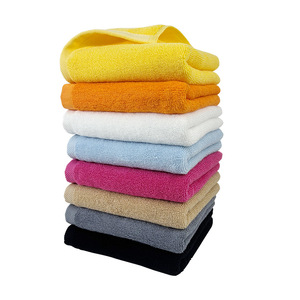 ผ้าขนหนูผ้าฝ้ายธรรมดา 35x75 ซม. สีขาว น้ำเงิน เหลือง ชมพู เทา ผ้าฝ้ายแท้ รูปทรงสี่เหลี่ยมผืนผ้า ซึมซับได้ดี ผ้าเช็ดหน้า ผ้าขนหนูของขวัญ รับสกรีนโลโก้ - Product Image 3