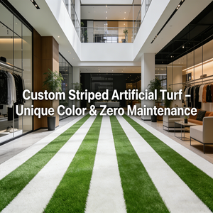 Gazon synthétique à motifs à faible entretien, stabilisé aux UV, <span class=keywords><strong>en</strong></span> <span class=keywords><strong>rouleau</strong></span>, pour jardin vertical et toile de fond d'événement - Product Image 1