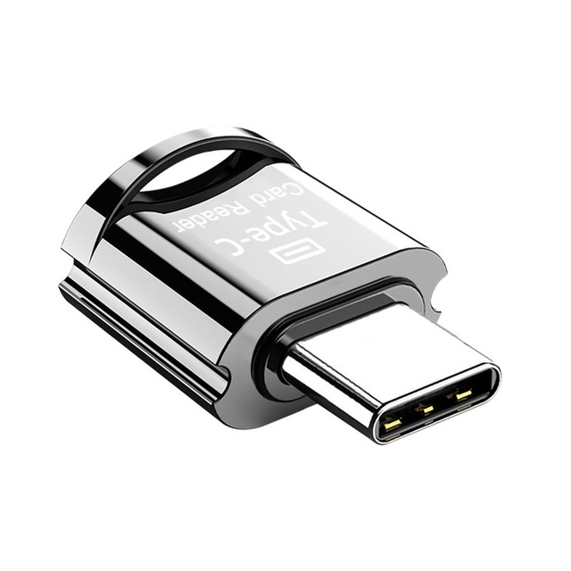 Mini USB Type-C 3.0 OTG Adapter with Micro USB SD/TF SM Card Reader for Notebook Phones Laptops Smartphones