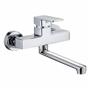 modern kitchen sink faucet washerless acrylic double hand luxury faucet kitchen