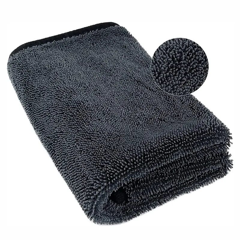 manufacturer microwave 600 gsm microfiber car cleaning wash drying detailing towel