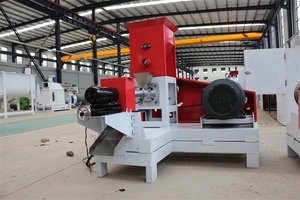 Giá máy ép viên thức ăn cá Dgp70 180-200kg/h, dây chuyền sản xuất thức ăn viên nổi, máy ép viên nổi 500kg/giờ, vận hành thủ công - Product Image 5