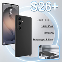 Teléfono Móvil S26 Ultra 5G Desbloqueado Globalmente, 16GB+1T, CPU Deca Core de Alta Calidad, Cámara Trasera de 108MP 4K, Pantalla HD de 7.3 Pulgadas, Android 15, Nuevo