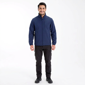 Veste de chasse softshell à motif uni en gros pour adultes, vêtements d'extérieur d'hiver pour homme - Product Image 1