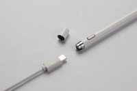 Stylet tactile universel en métal pour tablette, pointe en cuivre miniature, personnalisé, pour iPad et Android, fabriqué en Chine