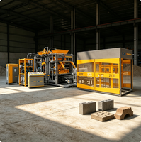 Machine à fabriquer des briques électriques QTY9-15, système hydraulique automatique, blocs creux haute densité pour projets de construction