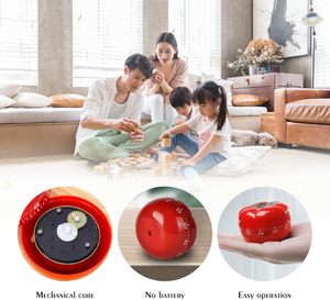 Kitchen <b>Timer</b> Baking Alarm Clock Reminder Mechanical Countdown - Product Image 4