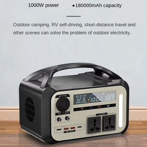 600W grande capacità portatile centrale elettrica di emergenza domestica sistema di accumulo di energia banca per le attività all'aperto - Product Image 3