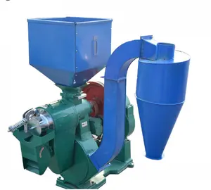 Double blower fine bran air jet small rice mill machine sell to Thailand