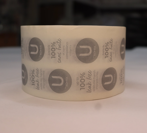 Rouleau d'étiquettes imprimées autocollantes, étiquettes personnalisées pour l'emballage, l'image de marque, les codes-barres, les étiquettes de prix et l'identification des produits - Product Image 2