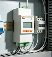 Medidor de Energía Monofásico IoT Acrel ADW310-HJ-D16/C, Precisión 0.5S, 220V, CT Externo D16, Montaje en Riel DIN, RS485 Modbus-RTU, kWh