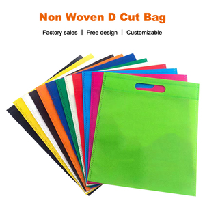 Bolsas Reutilizables Ecológicas Personalizadas de Tela No Tejida, Impresión a Todo Color, Bolsas de Compras con Corte en D - Product Image 2