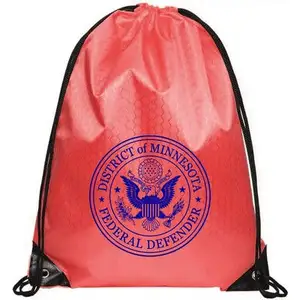 Hot Sale Football Fabric Drawstring Bags Drawstring Backpack Draw String Sport Gym Bag