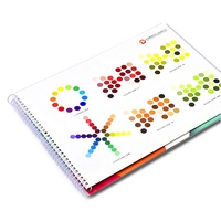 Livre d'autocollants de formation en couleur de haute qualité personnalisé par les fournisseurs de la Chine
