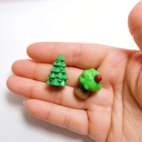 Accessoires de jardin féerique en miniature 3D, figurines de terrarium DIY, ornements, fournitures de décoration de Noël