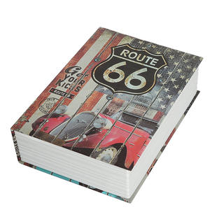 Cassaforte a Forma di Dizionario Senza Chiave con Lucchetto a Combinazione a 3 Cifre, Mini Scatola in Metallo, Contenitore Segreto Nascosto, Senza Batterie, Apertura Silenziosa - Product Image 2