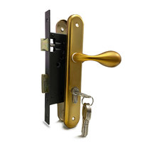Zeise-ikon, gran oferta, cerraduras de puerta para puerta de madera, puerta moderna con juego de cerradura de cilindro de manija