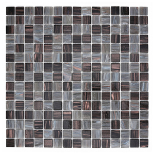 Vente Flash : Mosaïque de Verre Gris et Noir Mixte Populaire pour Salle de Bain et Carreaux de Dosseret de <span class=keywords><strong>Cuisine</strong></span> - Product Image 4