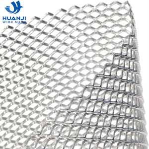 Plate-forme de maille en acier d'aluminium Pédale antidérapante Ciment Construction Filet Clôture Protection Aluminium Expanded Mesh - Product Image 1
