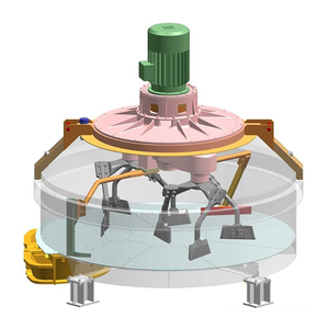 Malaxeur à béton planétaire à arbre vertical, forte capacité de mélange pour béton sec dur, usine de composants préfabriqués - Product Image 1