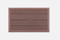 25mm WPC-Terrassendielen Wasserdicht Rutschfest Holzmaserung Klicksystem Pflegeleicht Verbundbodenbelag für Außenterrassen