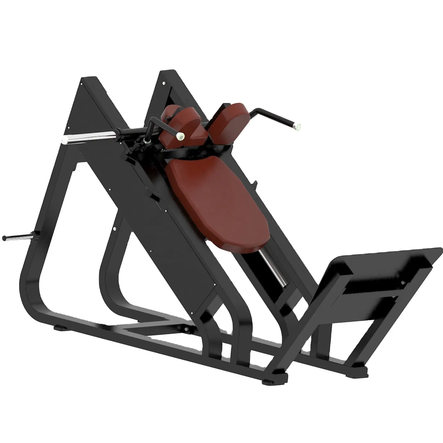 Dezhou Fabriek Leg Press Gym Apparatuur Hack Slide Gratis Gewicht Oefening Apparatuur