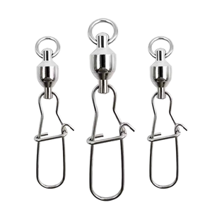 Yousya Hameçons pivotants de style américain à haute résistance avec roulement à billes et clip de qualité - Product Image 3
