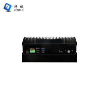 PC Industrial LGA1700 Q670 con 2 DDR5, 6 Intel I210AT LAN, 4 POE, 4 RS232 DB9 COM, para Riel DIN, para Automatización Industrial y Gateways de Borde