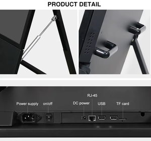 Support d'exposition avec écran LCD de 49, 55, 65 et 86 pouces, panneau publicitaire autoportant - Product Image 4