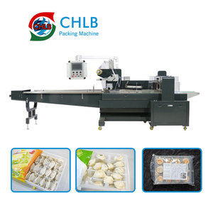 Máquina automática de envasado horizontal de alimentos congelados, bollo al vapor, hamburguesa, pan - Product Image 2