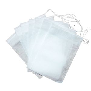 <b>Tea</b> Filter Bags Disposable Coffee <b>Infuser</b> with Drawstring for Loose Leaf <b>Tea</b> Eco-friendly Non Woven Empty <b>Tea</b> Pouches 100pcs - Product Image 3