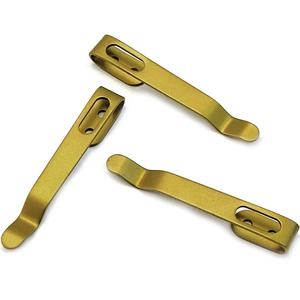 <span class=keywords><strong>Clip</strong></span> de couteau de poche en acier inoxydable en gros étui en acier à ressort avec <span class=keywords><strong>clip</strong></span> de ceinture en métal produit de fabrication de tôle de pliage - Product Image 4