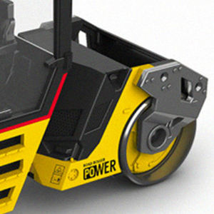 Huina 1724 1:50 escala coche juguetes <span class=keywords><strong>asfalto</strong></span> ingeniería vehículo camión modelo Aleación de Zinc Diecasting Mini Metal Diecast Road Roller 1/50 - Product Image 5