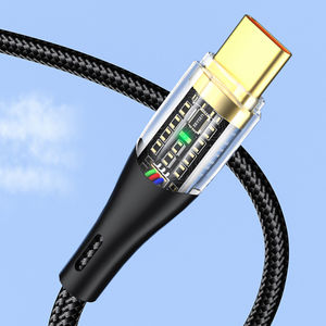 120W USB Type C Câbles PD 6A Chargeurs <span class=keywords><strong>de</strong></span> <span class=keywords><strong>charge</strong></span> rapide <span class=keywords><strong>Fil</strong></span> Cordon <span class=keywords><strong>de</strong></span> données pour fils électriques Apple - Product Image 6