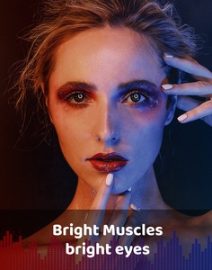 Anneau lumineux Seming RGB de 18 pouces, design pliable <span class=keywords><strong>pour</strong></span> <span class=keywords><strong>Tik</strong></span> <span class=keywords><strong>Tok</strong></span>, lampes annulaires de 45 cm, télécommande, anneau lumineux LED RGB avec trépied de 2,1 m - Product Image 4