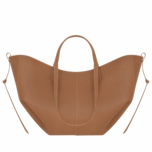 For Underarm Pleated Tote Bag Solid Color Fold Design Women's Leisure Travel Handbag <b>Gift</b> Card Included Spring 2025 - Product Image 5